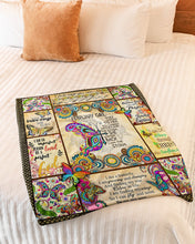 Load image into Gallery viewer, Butterflies Gift For February Girl God Says You Are Unique Fleece Blanket

