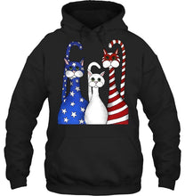 Load image into Gallery viewer, Cat Happy America  Independence's Day Special Custom Design Hoodie
