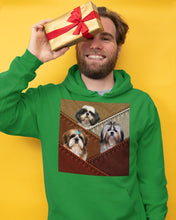 Load image into Gallery viewer, Three Cute Shih Tzu In Bag Gift For Dog Lovers Hoodie
