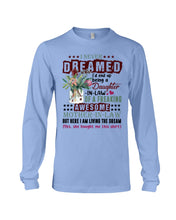 Load image into Gallery viewer, Protea Being A Daughter In Law Of A Freaking Awesome Mother In Law Gift For Women Unisex Long Sleeve
