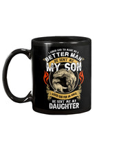 Load image into Gallery viewer, God Sent Me My Son And My Daughter Custom Design Mug
