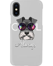 Load image into Gallery viewer, Schnauzer Always Cool Gift For Dog Lovers Phone case
