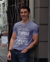 Load image into Gallery viewer, I'm The Best Stepdad Gift For Family Guys V-Neck
