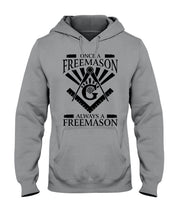 Load image into Gallery viewer, Once A Freemason Always A Freemason  Custom Design Hoodie
