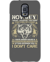 Load image into Gallery viewer, November Guy I Am Not A Hero Not A Legend I Have Anger Issues Birthday Gift Phone case
