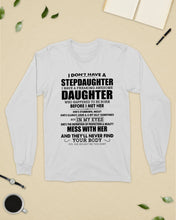 Load image into Gallery viewer, I Don't Have A Stepdaughter A Freaking Awesome Daughter Gift For Women Unisex Long Sleeve
