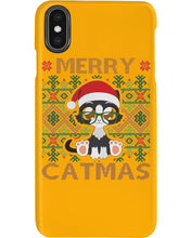 Load image into Gallery viewer, Merry Catmas Cute Funny Gifts Phone case
