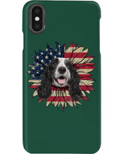 Load image into Gallery viewer, English Cocker Spaniel US Sunflower Gift For Dog Lovers Phone case
