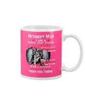 Load image into Gallery viewer, October Man Son Of God Birthday Meaningful Gift For Men Mug
