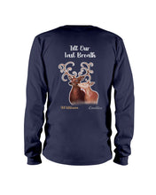 Load image into Gallery viewer, Custom Name Deers Gift For Boyfriend Till Our Last Breath Unisex Long Sleeve
