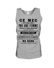 Load image into Gallery viewer, Birthday Meaningful Gift Geniale Super Mignonne Elle Est Nee En Fevrier Unisex Tank Top
