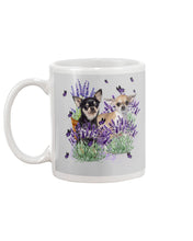 Load image into Gallery viewer, Lovely Phone Case With Lavender Flowers Gift For Chihuahua Lovers Mug
