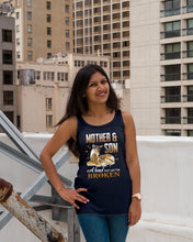 Load image into Gallery viewer, Mother And Son A Bond That Can't Be Broken Ladies Flowy Tank
