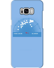 Load image into Gallery viewer, Pinpoint The Location In The Space Blue Phone case
