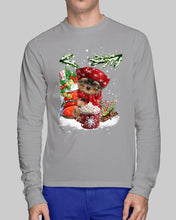 Load image into Gallery viewer, Yorkshire Terrier Loves Drinking Hot Latte Gift For Dog Lovers Unisex Long Sleeve
