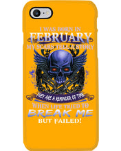 Load image into Gallery viewer, They Are A Reminder Of Time When Life Try To Break Me Gift For February  Men Phone case
