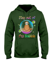 Load image into Gallery viewer, Lovely Phone Case Stay Out Of My Bubble Gift For Sloth Lovers Hoodie
