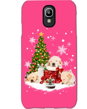Load image into Gallery viewer, Funny Golden Retrievers Sleep In Red Boots Gift For Dog Lovers Phone case
