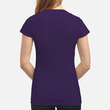 Load image into Gallery viewer, Yoga Iron Skeleton Dark Blue Background Gift For Men Ladies V-Neck
