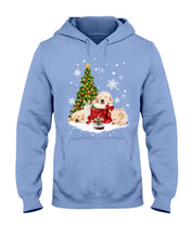 Load image into Gallery viewer, Funny Golden Retrievers Sleep In Red Boots Gift For Dog Lovers Hoodie
