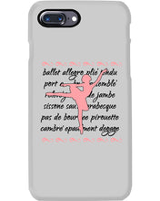 Load image into Gallery viewer, Ballet Words Pink Pattern Gift For Ballet Dancer Phone case
