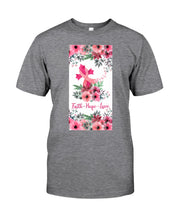 Load image into Gallery viewer, Lovely Phone Case With Pink Flowers Faith Hope Love Gift For Cancer Patients Guys Tee
