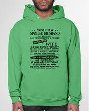 Load image into Gallery viewer, I'm A Spolied Husband But Not Yours  - Awesome Wife Was Born In February Hoodie
