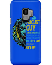 Load image into Gallery viewer, As An August I Am The Kind Of Man Lion Birthday Gift Phone case
