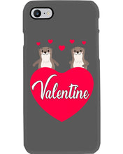 Load image into Gallery viewer, Couple Otter Valentine's Day Gift For Otter Lovers Phone case
