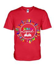 Load image into Gallery viewer, Librarian Library Squad Special Custom Design For Book Lovers Guys V-Neck
