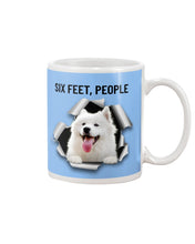 Load image into Gallery viewer, Six Feet People Alaska Husky  Unique Custom Design For Dog Lovers Mug
