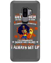 Load image into Gallery viewer, December Superwoman  Life Has Knocked Me Down Birthday Meaningful Gift Phone case
