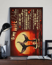 Load image into Gallery viewer, Gift For Wife Live My Life In Love With You   Custom Design Vertical Poster
