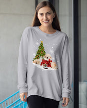 Load image into Gallery viewer, Funny Golden Retrievers Sleep In Red Boots Gift For Dog Lovers Unisex Long Sleeve
