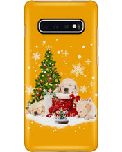 Load image into Gallery viewer, Funny Golden Retrievers Sleep In Red Boots Gift For Dog Lovers Phone case
