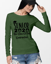 Load image into Gallery viewer, Senior 2020 The Class Of The Quarantine Unique Custom Design Unisex Long Sleeve

