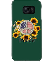 Load image into Gallery viewer, Peace Sign Sunflower Birthday Gift For Girls Phone case
