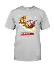 Load image into Gallery viewer, Baseball Xmas Sleigh Loading Gift For Baseball Lovers Guys Tee
