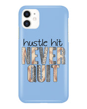 Load image into Gallery viewer, Baseball Hustle Hit Never Quit Gift For Lovers Phone case
