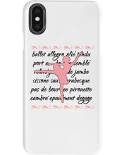 Load image into Gallery viewer, Ballet Words Pink Pattern Gift For Ballet Dancer Phone case
