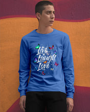 Load image into Gallery viewer, Butterfly Live Laugh Love Gift For Lover Unisex Long Sleeve
