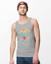 Load image into Gallery viewer, I'm Retired Skiing Is My Job Mountainous Terrain Unisex Tank Top
