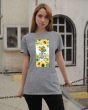 Load image into Gallery viewer, Someone With Childhood Cancer Lights Up My Whole World Trending Guys Tee
