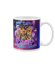 Load image into Gallery viewer, A Girl Loves Yorkshire Terrier Gift For Dog Lovers Mug
