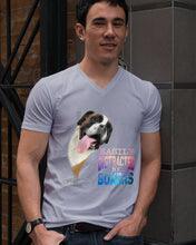 Load image into Gallery viewer, Easilly Distracted By Boxers Gift For Dog Lovers Guys V-Neck
