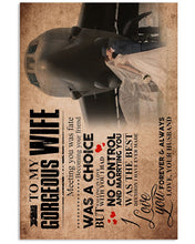 Load image into Gallery viewer, Gift For Wife Marrying You Was A Choice    Trending Vertical Poster
