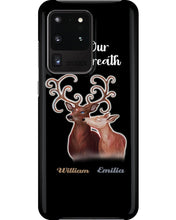 Load image into Gallery viewer, Custom Name Deers Gift For Boyfriend Till Our Last Breath Phone case
