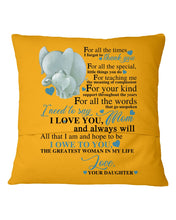Load image into Gallery viewer, Gift For Abuelo I Love You And Always Will   Custom Design Pillow Cover
