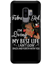 Load image into Gallery viewer, Betty Boop February Girl Living My Best Life Birthday Meaningful Gift Phone case
