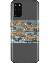 Load image into Gallery viewer, Do What Makes You Happy With Bats Gift For Girls Phone case
